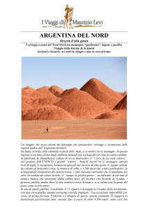 ARGENTINA DEL NORD - I Viaggi di Maurizio Levi