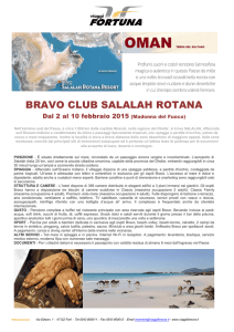 Modello Programma