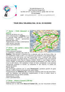 tour dell`irlanda dal 18 al 25 giugno
