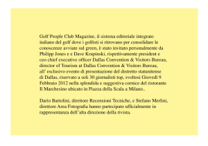 Golf People Club Magazine, il sistema editoriale integrato italiano