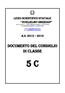 V C - Liceo G. Oberdan