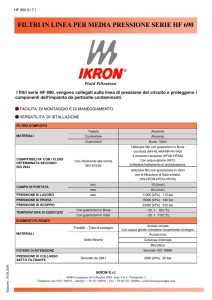 filtri in linea per media pressione serie hf 690
