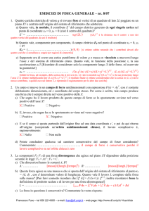 soluzioni - Dipartimento di Fisica