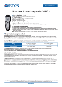Misuratore di campi magnetici