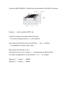 Transistor MOS (MOSFET = Metal Oxide Semiconductor Field Effect