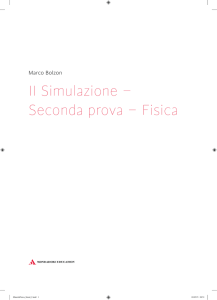 II Simulazione – Seconda prova – Fisica - Campus