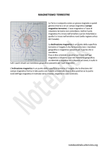 Magnetismo terrestre - Notebook Italia