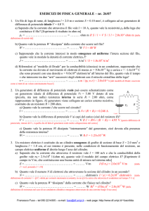 soluzioni - Dipartimento di Fisica