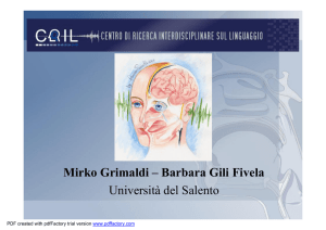 Scarica la presentazione dell`inaugurazione del CRIL