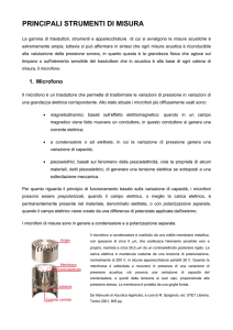 principali strumenti di misura