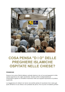 pregare islam in chiese