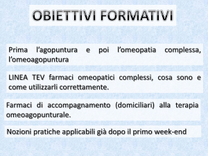 Omeoagopuntura: Farmaci LINEA TEV e Mesoterapia