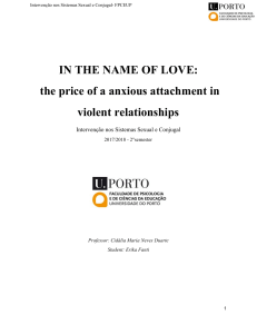 Anxious Attachment & Violence: A Relationship Psychology Report