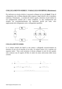Collegamenti Serie e Parallelo: Esercizi di Elettrotecnica