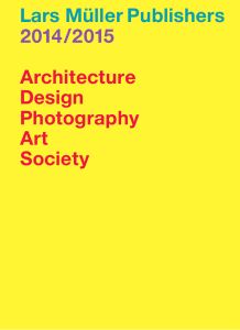 Lars Müller Publishers 2014/15 Catalog