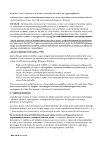 Calvino, Celati e la Letteratura: Appunti di Analisi