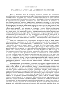 Tempo, Coscienza e Fisica: Un'Analisi Approfondita