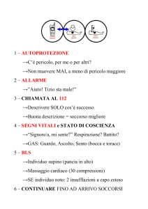 Primo soccorso - nozioni base per tutti