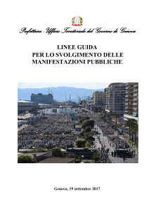 ESEMPIO PIANO SICUREZZA GENOVA