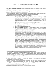 Verso l'unificazione italiana (2019)[121]