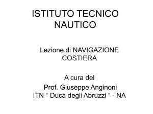 LA NAVIGAZIONE costiera - 1