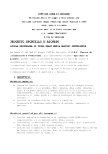 Sportello d'Ascolto: Supporto Psicologico a Scuola