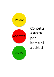 Concetti astratti per bambini autistici corretto
