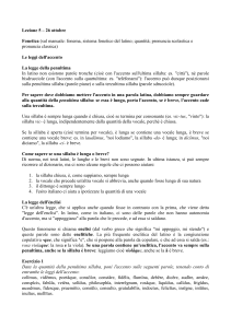 009 Le leggi dell'accento