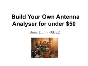 k6bez antenna analyzer