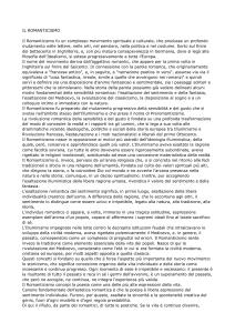 IL ROMANTICISMO