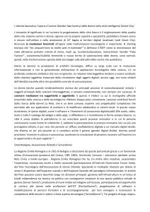  L’attività lavorativa, l’opera e l’azione (Gender fake factory) delle donne nella città Intelligente (Smart City)