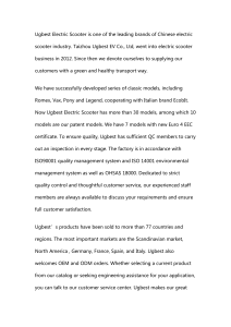 Taizhou Ugbest EV Co., Ltd