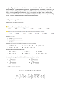 Test per i numeri irrazionali.
