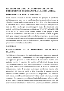 Libertà Dis-Urbana: Integrazione e Disgregazione ad Acerra