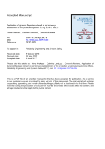 Fire Protection Systems Performance with Dynamic Bayesian Networks