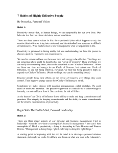7 Habits of Highly Effective People Summary