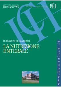 Nutrizione Enterale: Guida Completa per Pazienti e Familiari