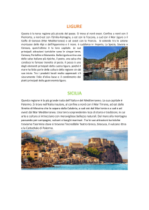 LIGURE e Sicilia