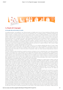 Sinapsi - NL 10  La Regola del Linguaggio - Versione stampabile