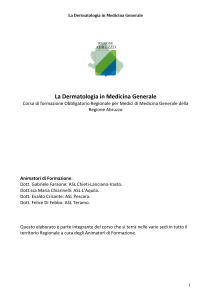 Dermatologia in Medicina Generale: Materiale del Corso