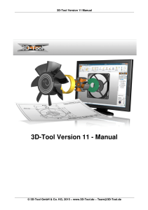 3D-Tool V11 Manual: User Guide & Software Features
