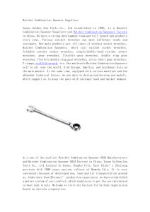 ratchet combination spanner