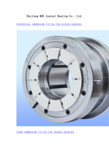 Compressor bearing