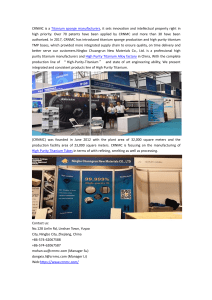 Chuangrun New Materials Co., Ltd.