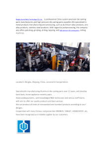 Ningbo Surely Metal Technology CO.,Ltd.