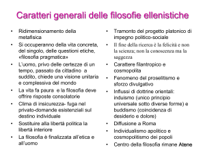 Filosofie Ellenistiche e Stoicismo: Principi e Figure Chiave