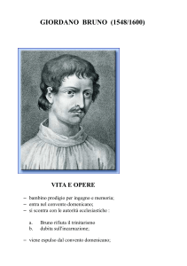 GIORDANO BRUNO