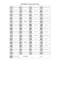 Orientation of Last Layer (OLL) - Printable page
