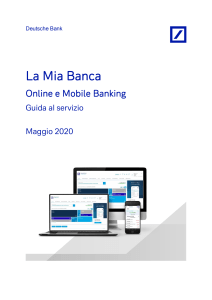 LA MIA BANCA - GUIDA AL SERVIZIO