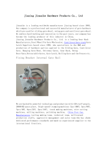 Jiaxing Jinnaike Hardware Products Co., Ltd